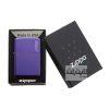 فندک زیپو مدل زیپو لوگو کد 237zl 7 237zl Classic Purple Matte 4