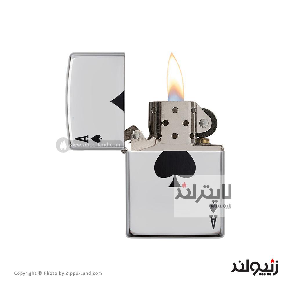 فندک زیپو مدل Simple Spade Design کد 24011 2 فندک زیپو مدل Simple Spade Design کد 24011 - Image 2