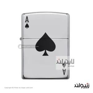 فندک زیپو مدل Simple Spade Design کد 24011