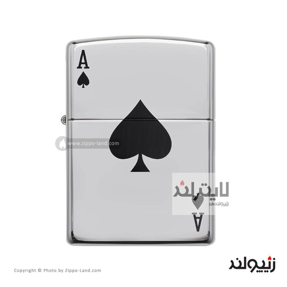 فندک زیپو مدل Simple Spade Design کد 24011 1 فندک زیپو مدل Simple Spade Design کد 24011