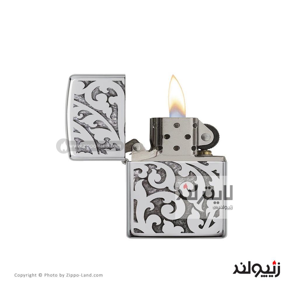 فندک زیپو مدل Filigree کد 28530 2 فندک زیپو مدل Filigree کد 28530 - Image 2