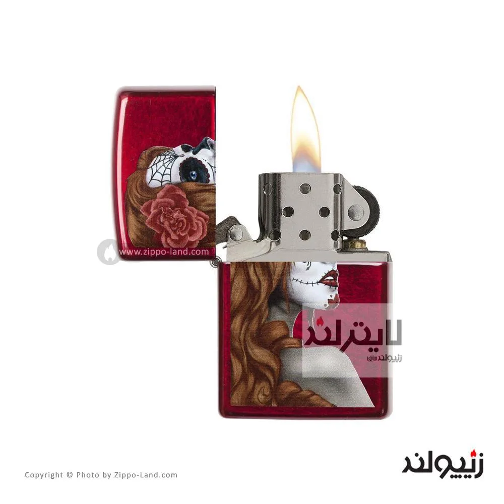 Ùندک زیپو مدل Day Of The Dead Girl کد 28830