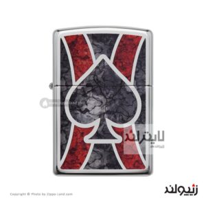 فندک زیپو مدل Spade Design کد 28952