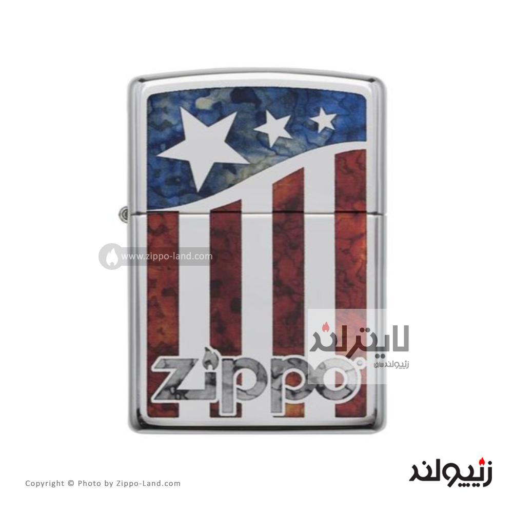 فندک زیپو مدل US Flag کد 29095 1 فندک زیپو مدل US Flag کد 29095