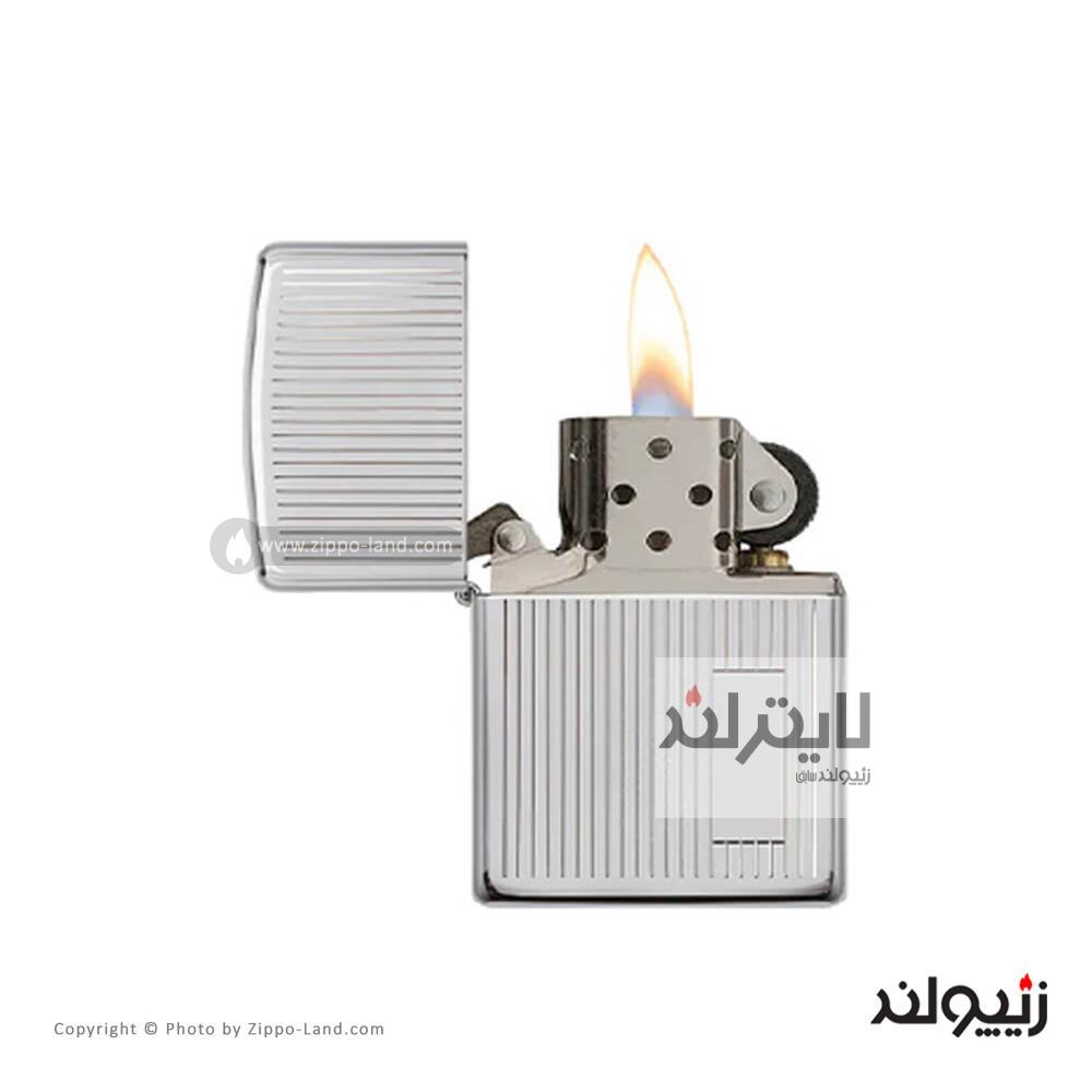 فندک زیپو مدل Stripes کد 350 2 فندک زیپو مدل Stripes کد 350 - Image 2