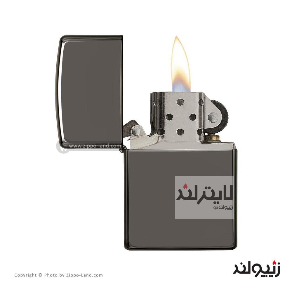 فندک زیپو مدل Black Ice کد 150 2 فندک زیپو مدل Black Ice کد 150 - Image 2