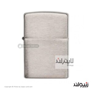 فندک زیپو مدل Armor Brushed Chrome کد 162