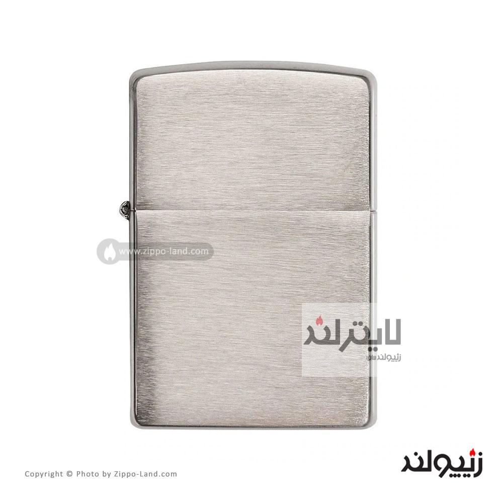 فندک زیپو مدل Armor Brushed Chrome کد 162 1 فندک زیپو مدل Armor Brushed Chrome کد 162