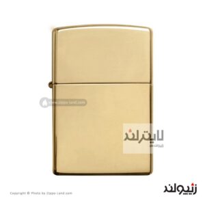 فندک زیپو مدل Armor High Polish Brass کد 169