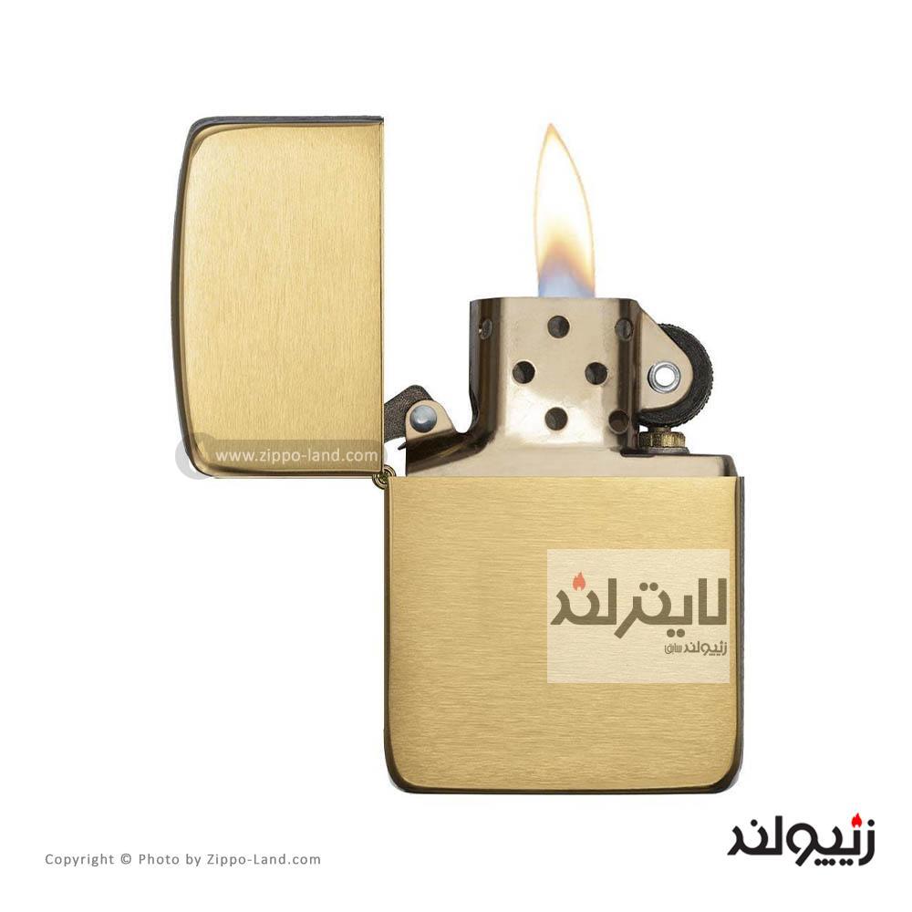فندک زیپو مدل Brashed Brass 1941 Replica کد 1941b 2 فندک زیپو مدل Brashed Brass 1941 Replica کد 1941b - Image 2