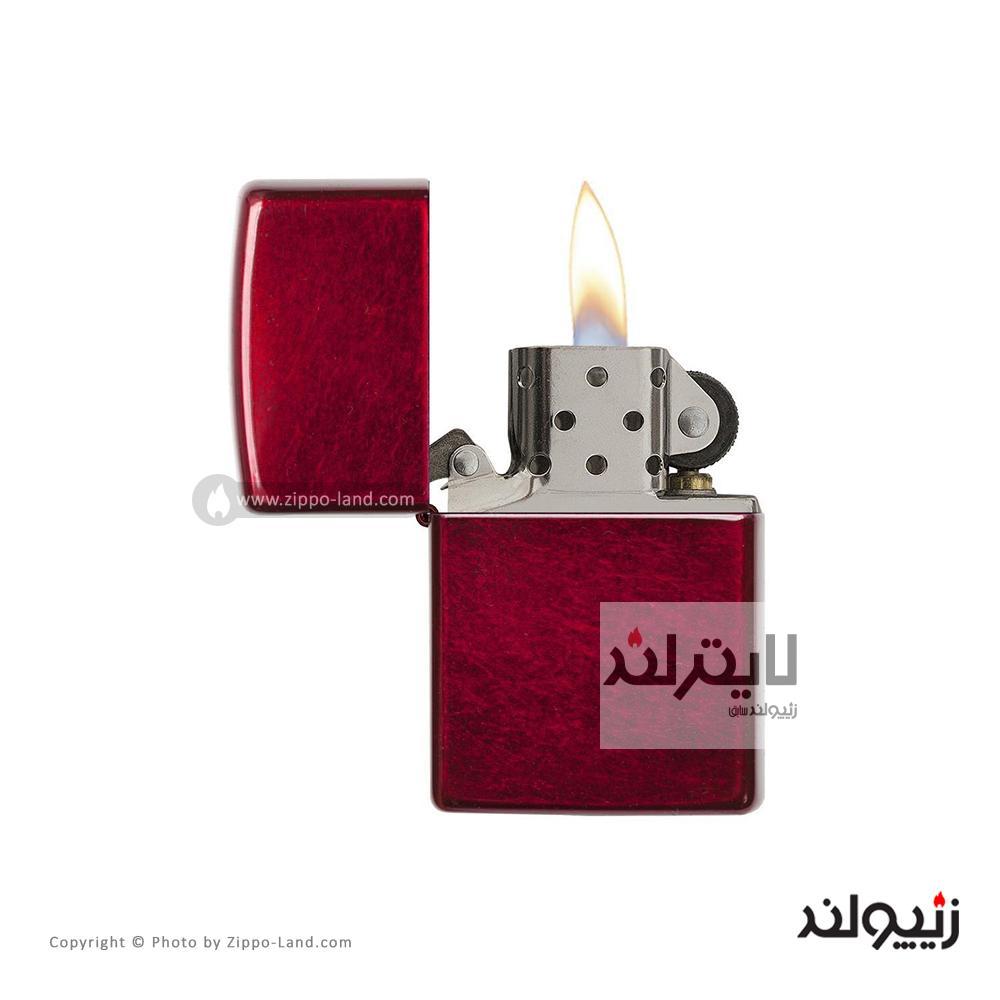 فندک زیپو مدل Classic Candy Apple Red کد 21063 2 فندک زیپو مدل Classic Candy Apple Red کد 21063 - Image 2
