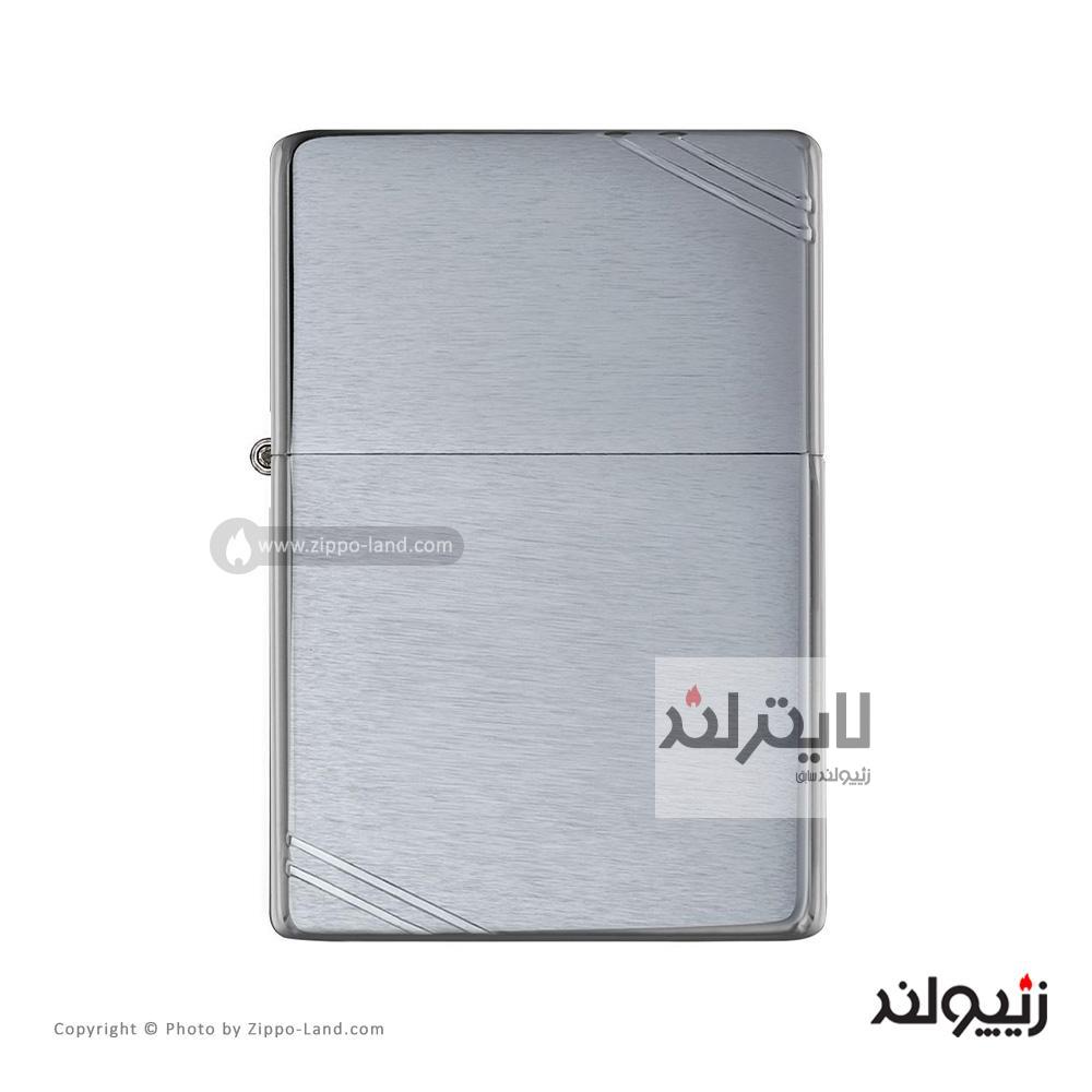 فندک زیپو مدل Brushed Chrome Vintage Slashes کد 230 1 فندک زیپو مدل Brushed Chrome Vintage Slashes کد 230