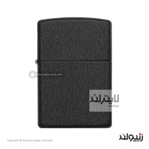 فندک زیپو مدل Black Crackle کد 236