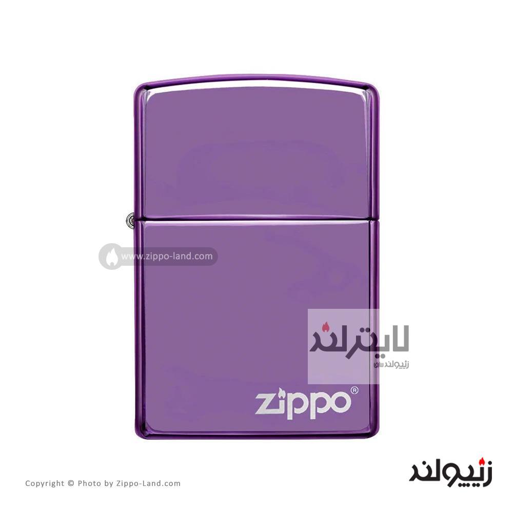 فندک زیپو مدل High Polish Purple کد 24747zl 1 فندک زیپو مدل High Polish Purple کد 24747zl