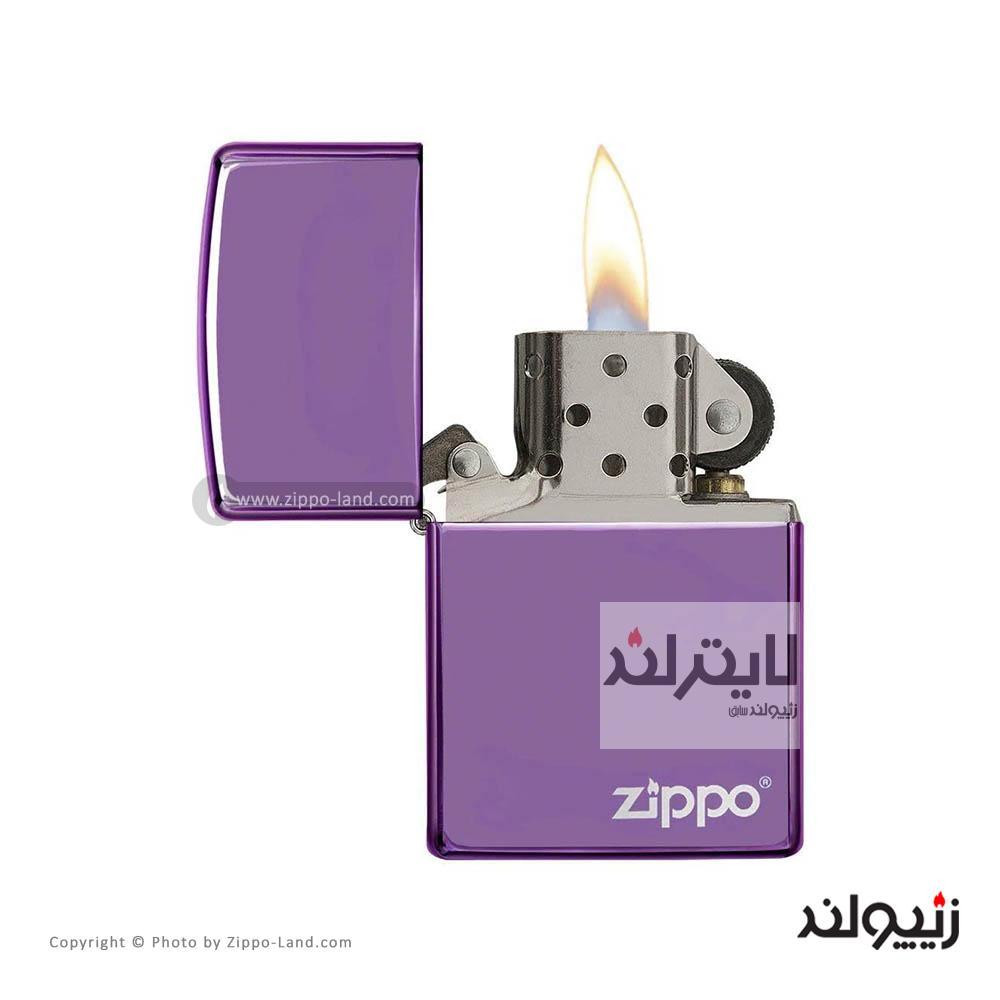 فندک زیپو مدل High Polish Purple کد 24747zl 2 فندک زیپو مدل High Polish Purple کد 24747zl - Image 2