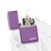24747zl Classic High Polish Purple Zippo Logo 4