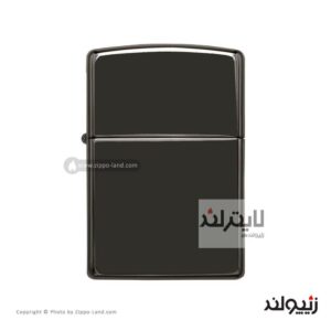 فندک زیپو مدل Classic High Polish Black کد 24756