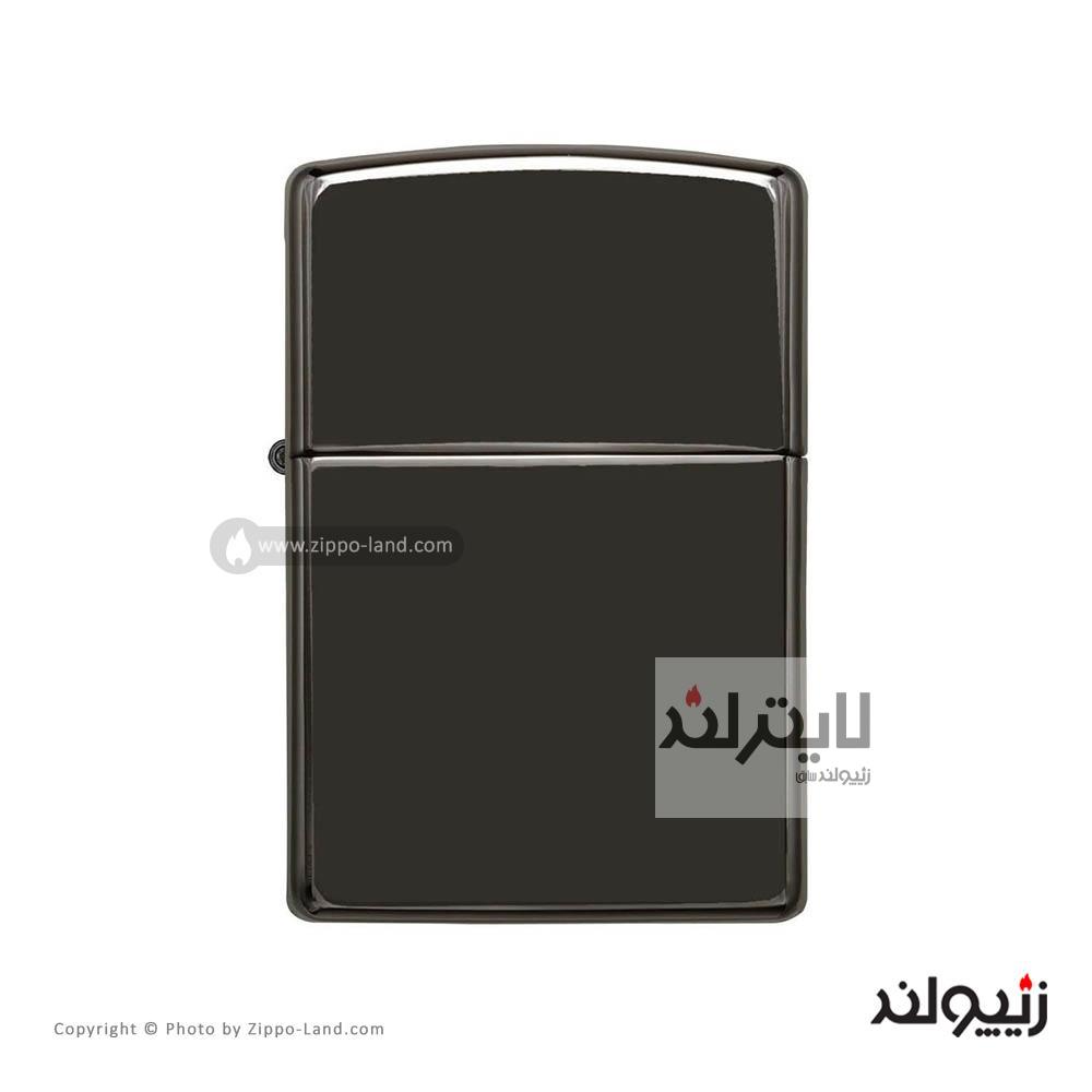 فندک زیپو مدل Classic High Polish Black کد 24756 1 فندک زیپو مدل Classic High Polish Black کد 24756