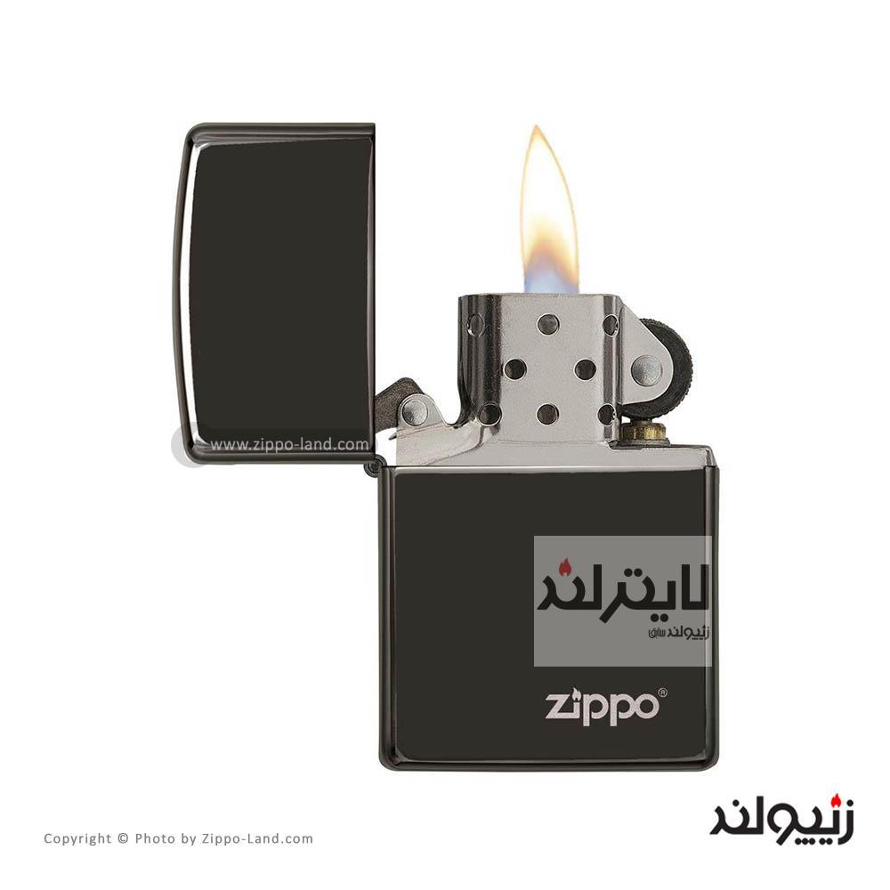 فندک زیپو مدل Classic High Polish Black کد 24756zl 2 فندک زیپو مدل Classic High Polish Black کد 24756zl - Image 2