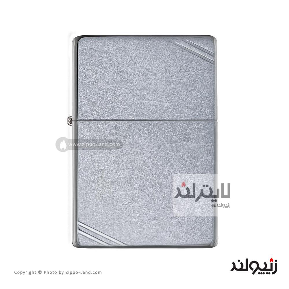 فندک زیپو مدل Street Chrome Vintage With Slashes کد 267 1 فندک زیپو مدل Street Chrome Vintage With Slashes کد 267