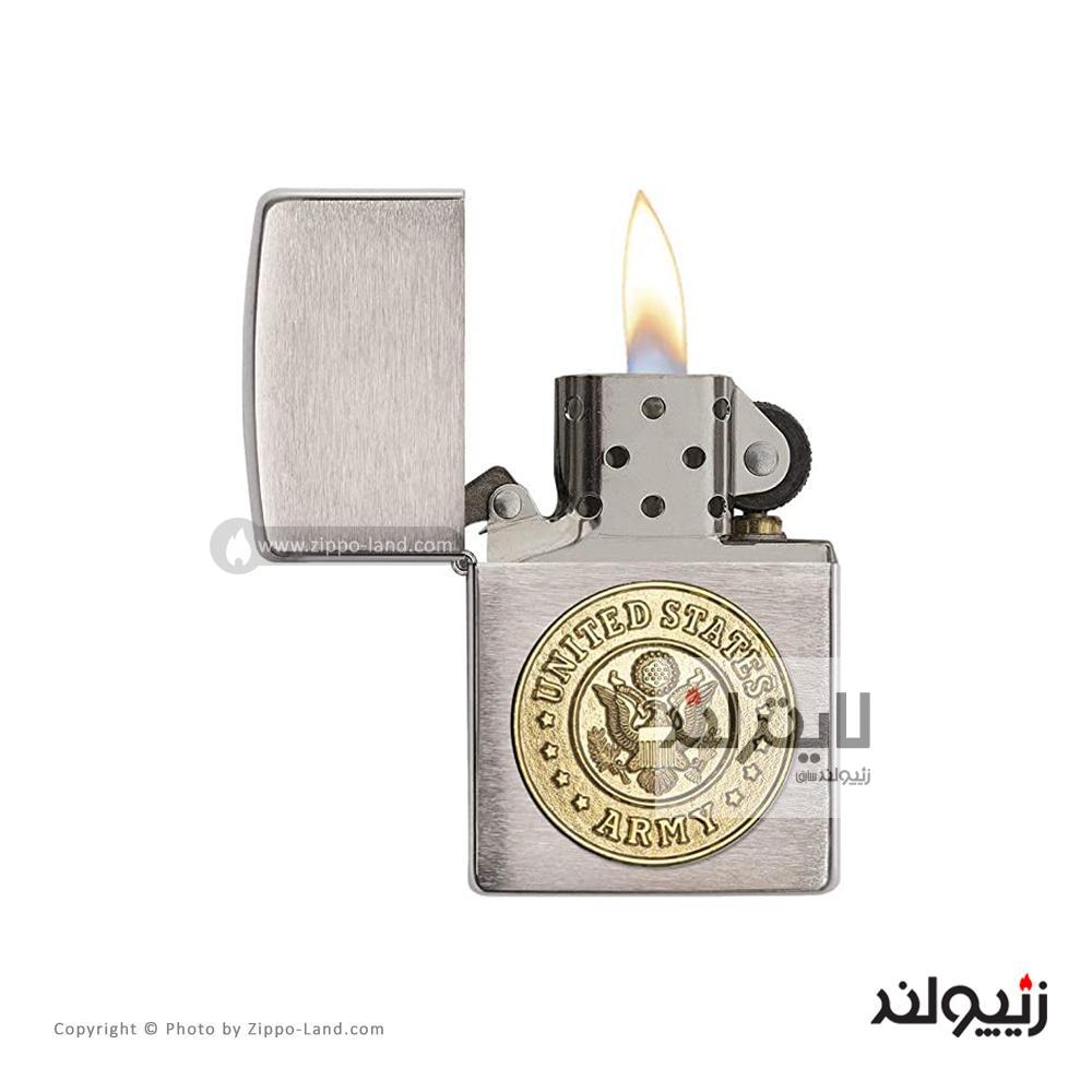 فندک زیپو مدل U.S Army کد 280arm 2 فندک زیپو مدل U.S Army کد 280arm - Image 2