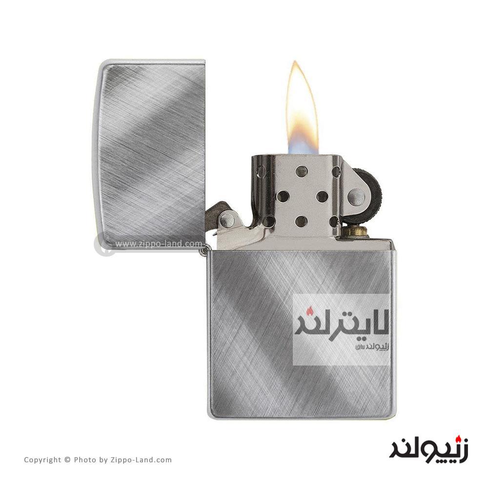 فندک زیپو مدل Diagonal Weave کد 28182 2 فندک زیپو مدل Diagonal Weave کد 28182 - Image 2