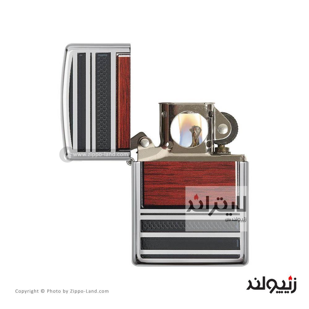 فندک زیپو مدل Pipewood Design کد 28676 2 فندک زیپو مدل Pipewood Design کد 28676 - Image 2