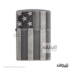 فندک زیپو مدل Flag Armor کد 28974
