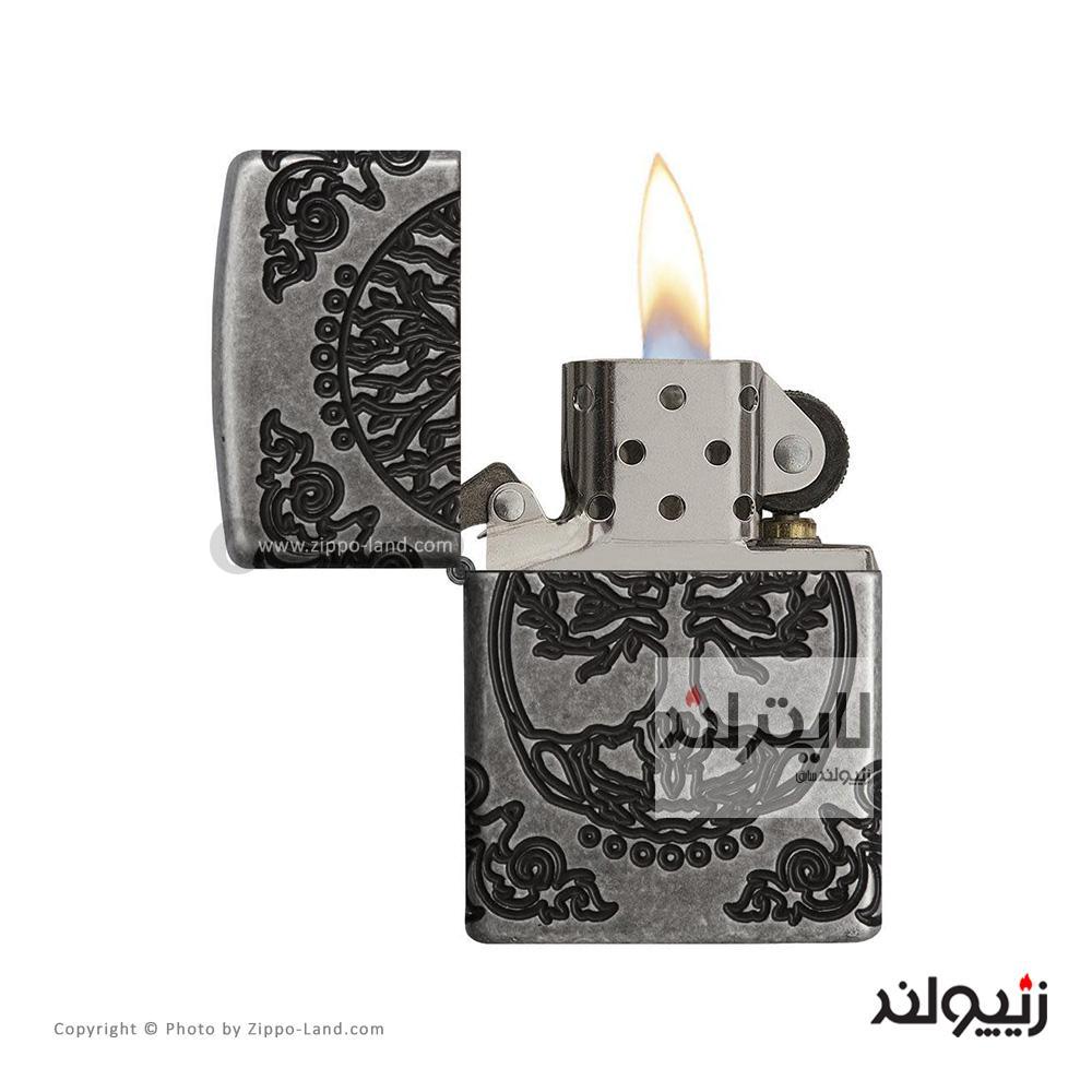 فندک زیپو مدل Tree Of Life کد 29670 2 فندک زیپو مدل Tree Of Life کد 29670 - Image 2