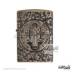 فندک زیپو مدل St.Benedict Design کد 29719