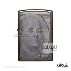 فندک زیپو مدل Currency Design کد 49025