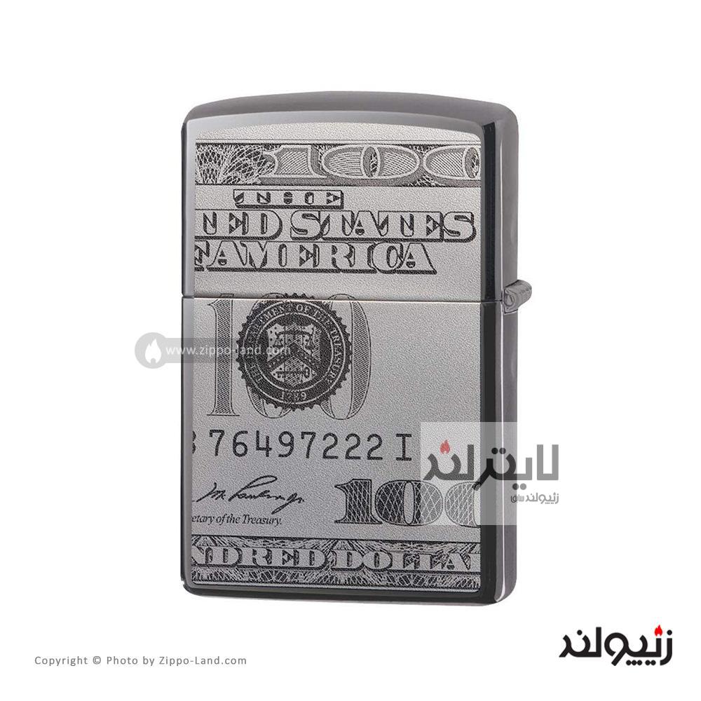 فندک زیپو مدل Currency Design کد 49025 2 فندک زیپو مدل Currency Design کد 49025 - Image 2