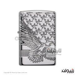 فندک زیپو مدل Hexagon Design کد 49021