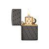 فندک زیپو مدل Hexagon Design کد 49021 5 zippo 49021 1