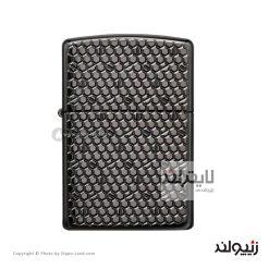 فندک زیپو مدل Hexagon Design کد 49021