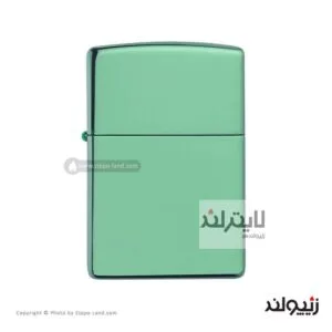 فندک زیپو مدل Classic High Polish Green کد 28129