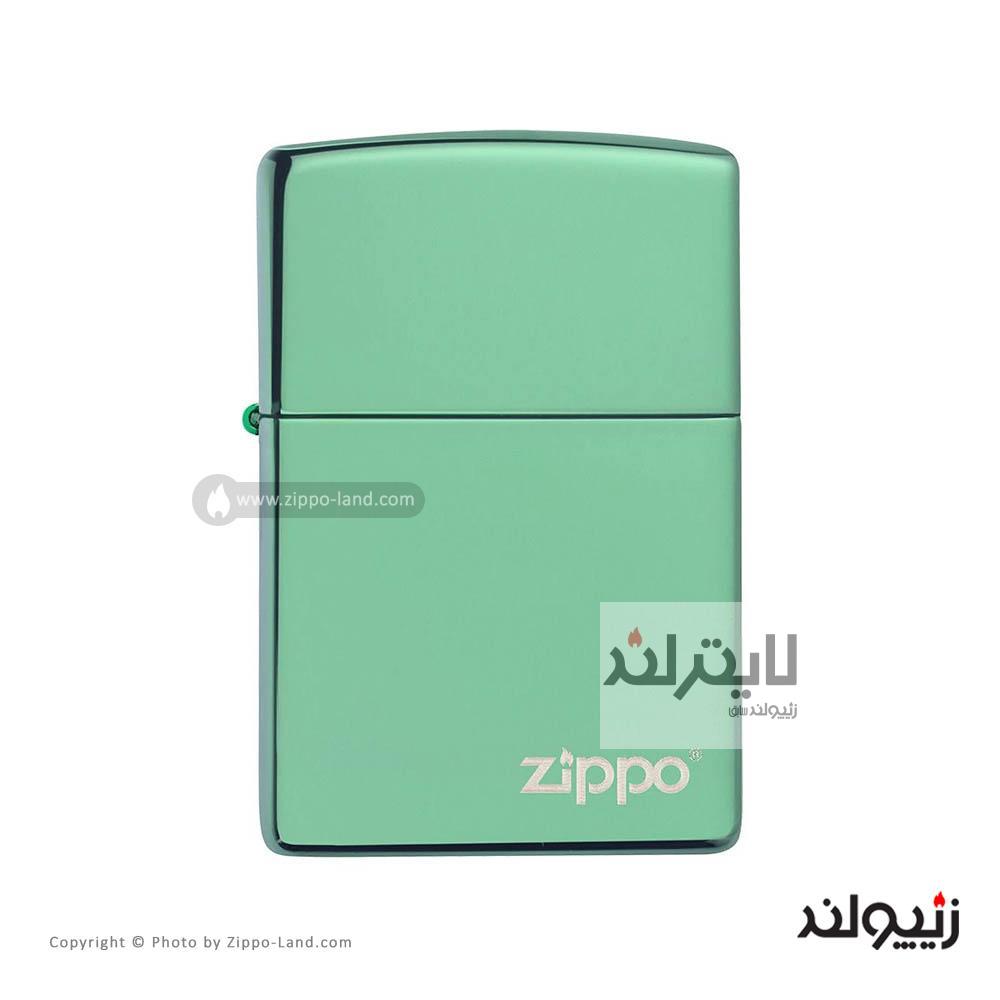 فندک زیپو مدل Classic High Polish Green Zippo Logo کد 28129zl 1 فندک زیپو مدل Classic High Polish Green Zippo Logo کد 28129zl