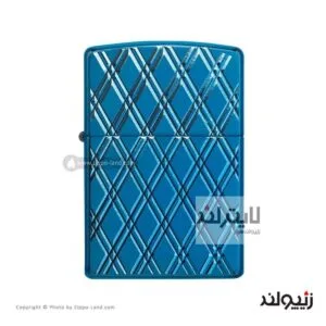 فندک زیپو مدل Armor High Polish Blue Diamonds کد 29964