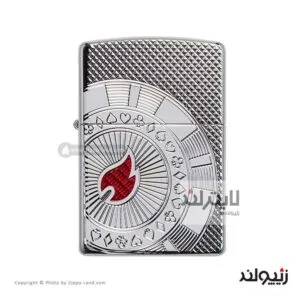 فندک زیپو مدل Armor Poker Chip Design کد 49058