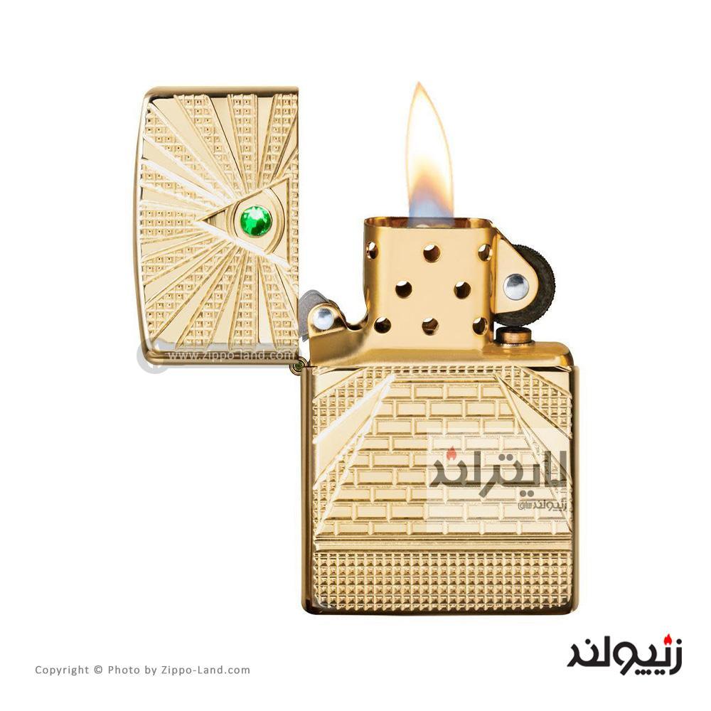 فندک زیپو مدل Armor Eye Of Providence Design کد 49060 2 فندک زیپو مدل Armor Eye Of Providence Design کد 49060 - Image 2