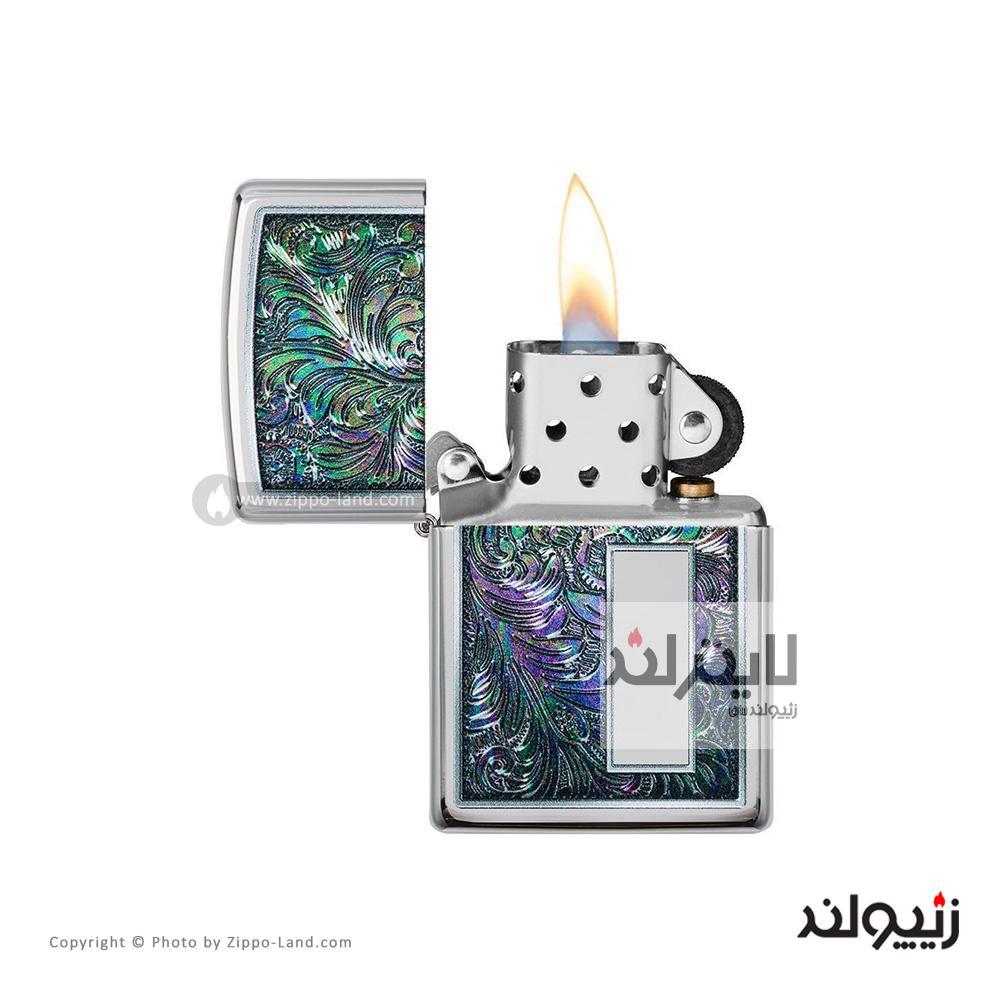 فندک زیپو مدل Colorful Venetian Design کد 49139 2 فندک زیپو مدل Colorful Venetian Design کد 49139 - Image 2