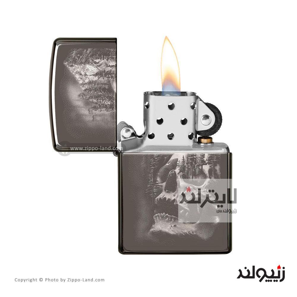 فندک زیپو مدل Skull Mountain Design کد 49141 2 فندک زیپو مدل Skull Mountain Design کد 49141 - Image 2