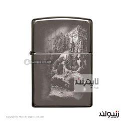 فندک زیپو مدل Skull Mountain Design کد 49141
