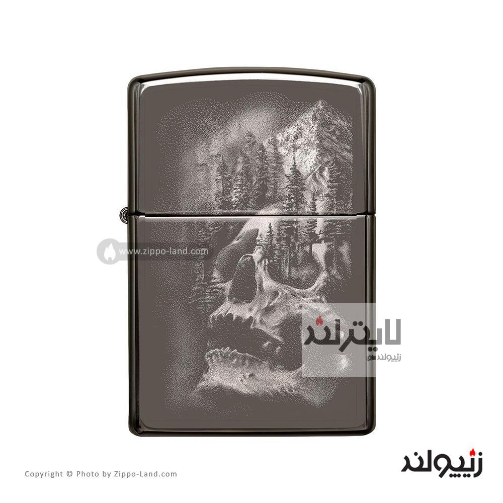 فندک زیپو مدل Skull Mountain Design کد 49141 1 فندک زیپو مدل Skull Mountain Design کد 49141