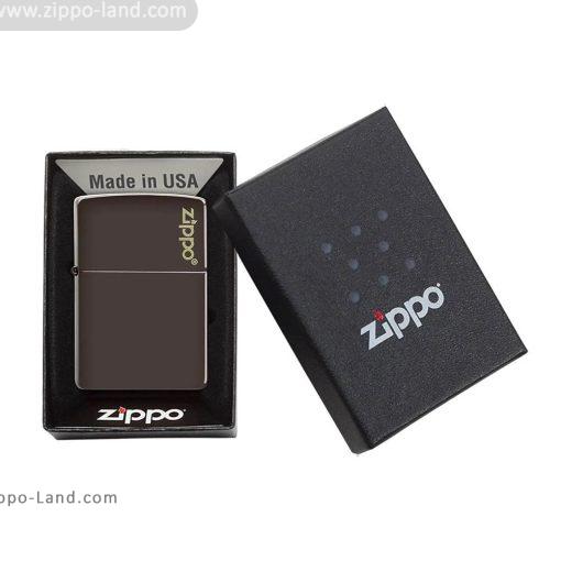 49180ZL 49180 Classic Brown zippo logo 4