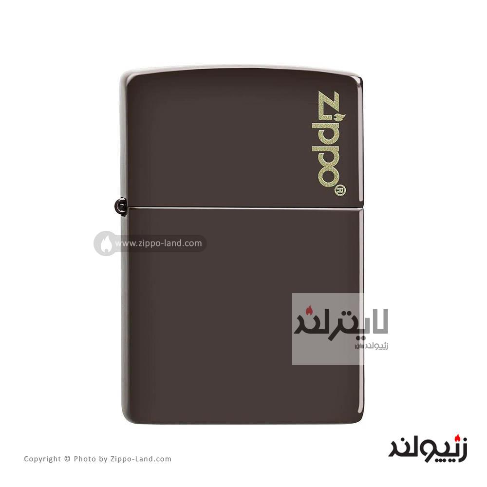 فندک زیپو مدل Classic Brown Zippo Logo کد 49180zl 1 فندک زیپو مدل Classic Brown Zippo Logo کد 49180zl