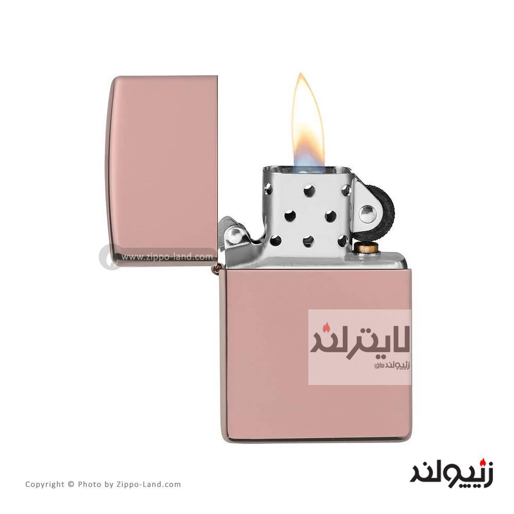 فندک زیپو مدل Classic High Polish Rose Gold کد 49190 2 فندک زیپو مدل Classic High Polish Rose Gold کد 49190 - Image 2