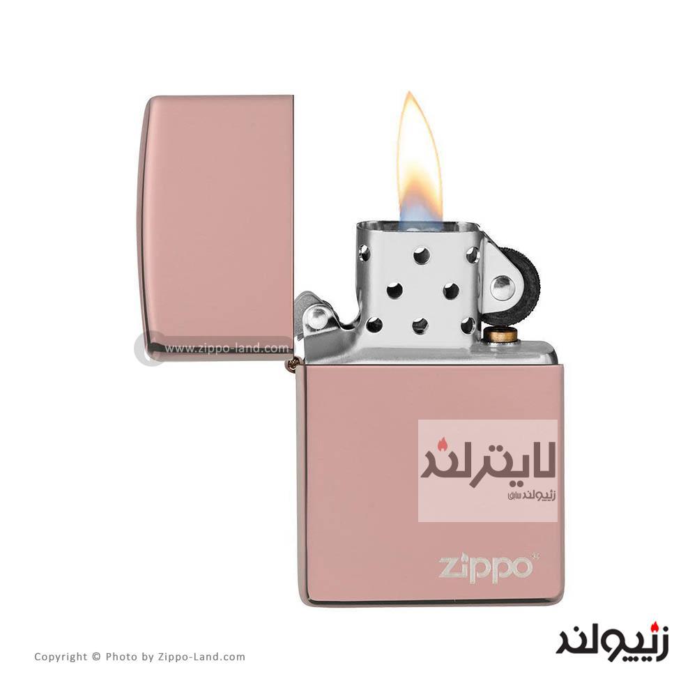 فندک زیپو مدل Classic High Polish Rose Gold Zippo Logo کد 49190zl 2 فندک زیپو مدل Classic High Polish Rose Gold Zippo Logo کد 49190zl - Image 2