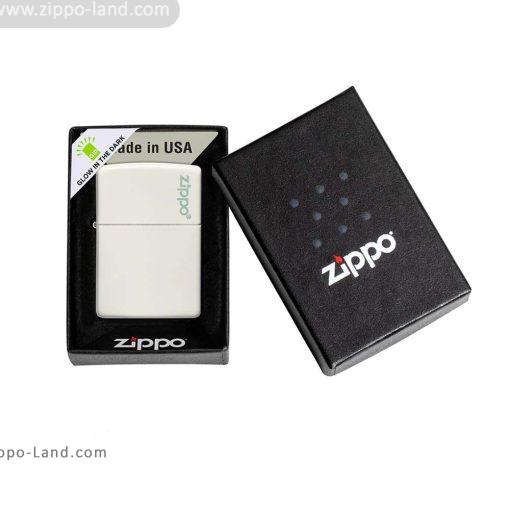 49193zl classic glow in the dark zippo logo1