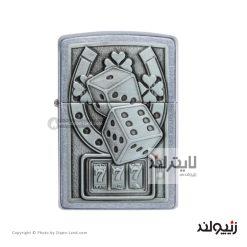 فندک زیپو مدل Lucky 7 Emblem Design کد 49294